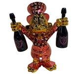 Dagobert Duck Beeld, Lior24, Goud / Rood en Zwart